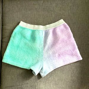Cute fuzzy shorts